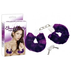 Bad Kitty White box furry Handcuffs purple